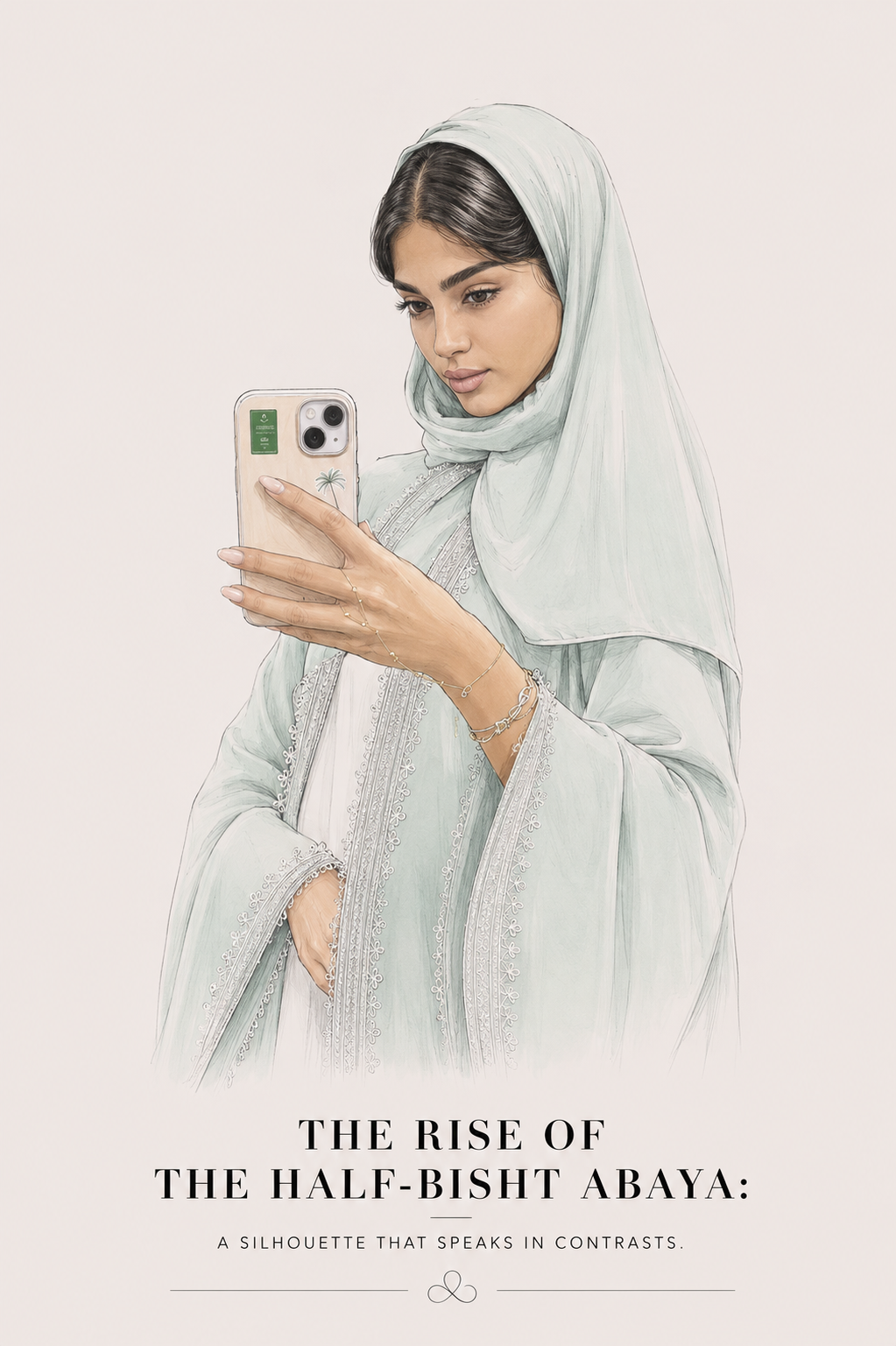 The Rise of the Half-Bisht Abaya