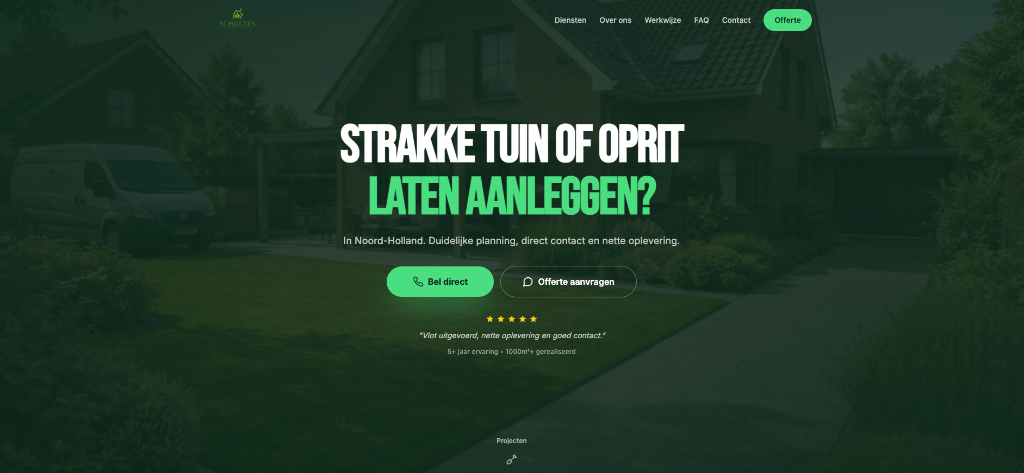 Websitevoorbeeld Scholtes Bestrating