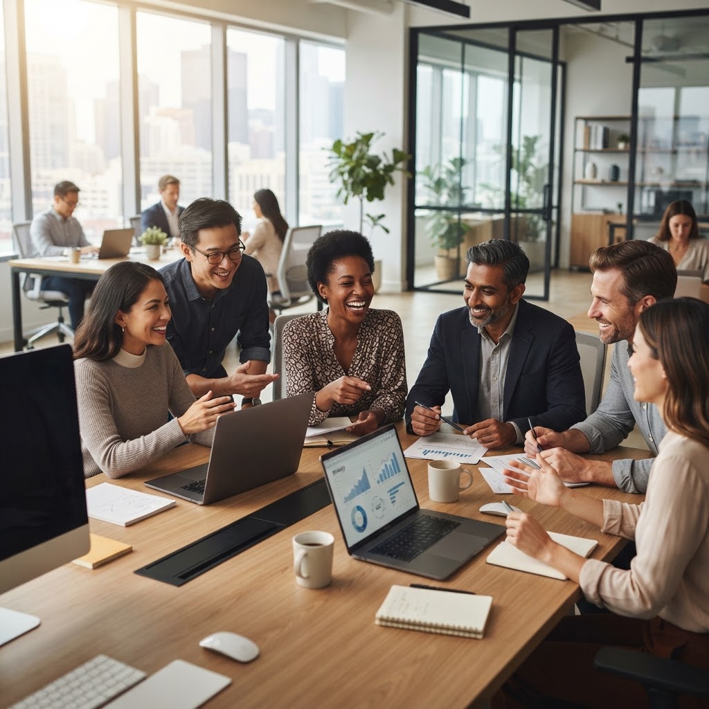 Professional team ready to hire