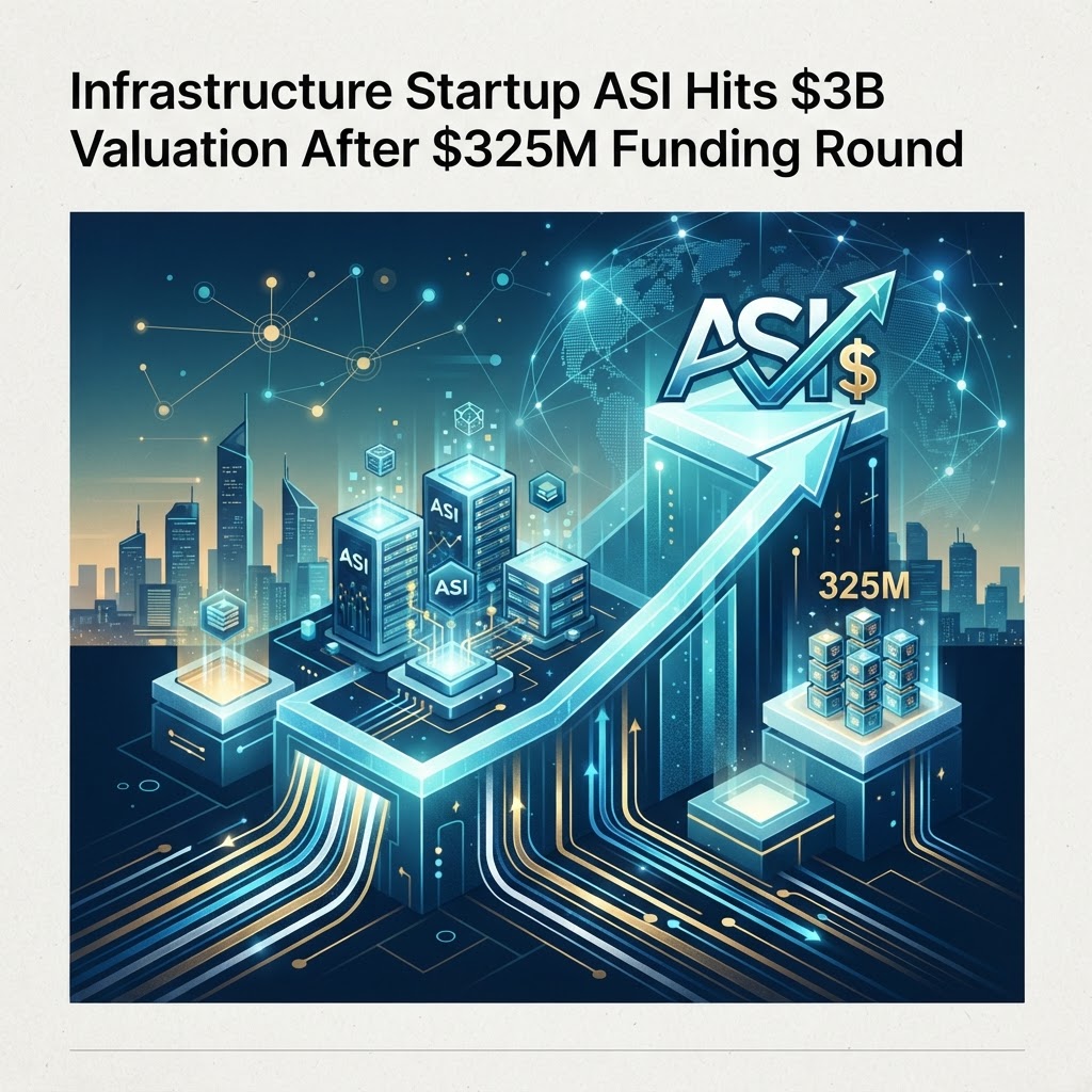 Infrastructure Startup ASI Hits $3B Valuation After $325M Funding Round