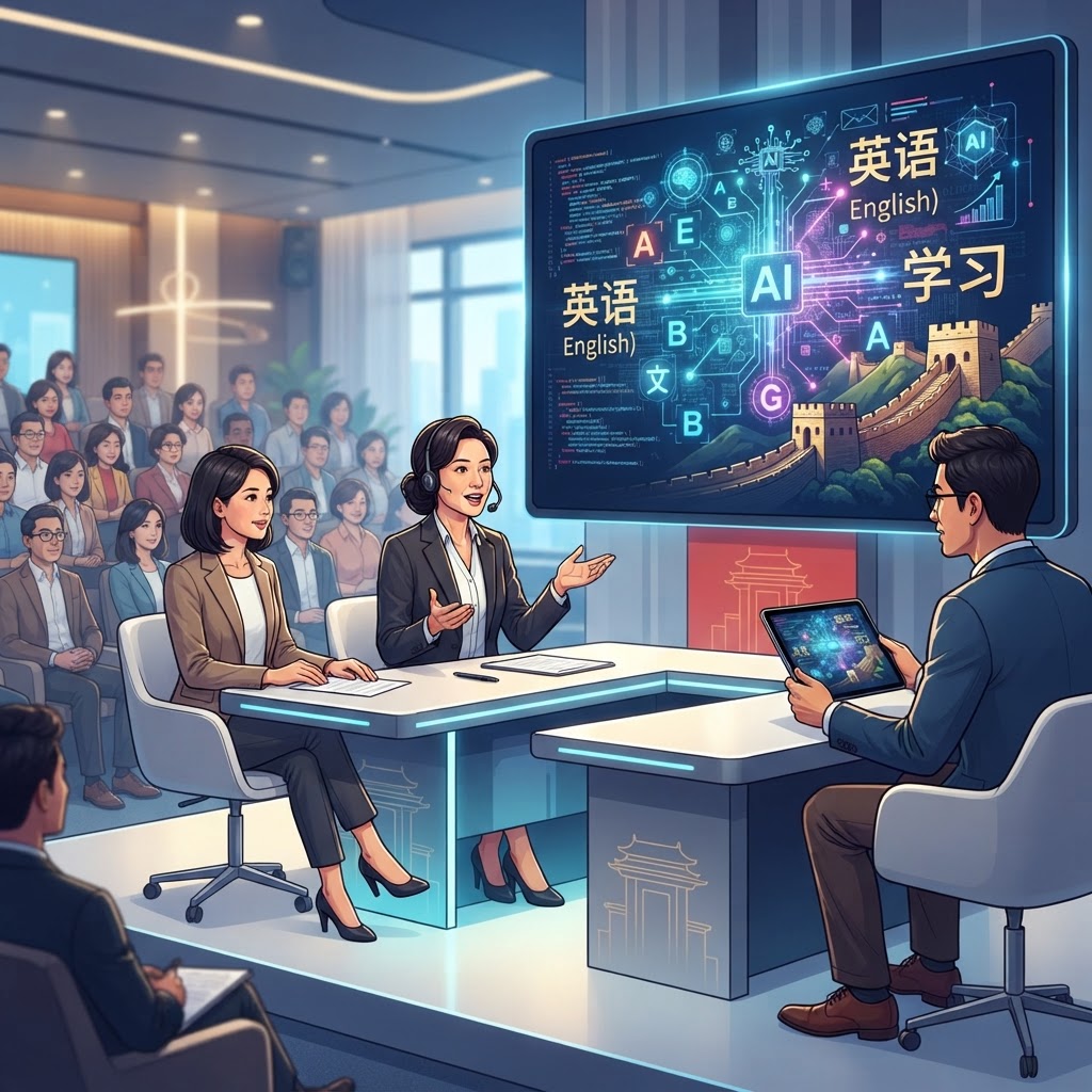 Chinese Educators Debate Value of English in AI Era