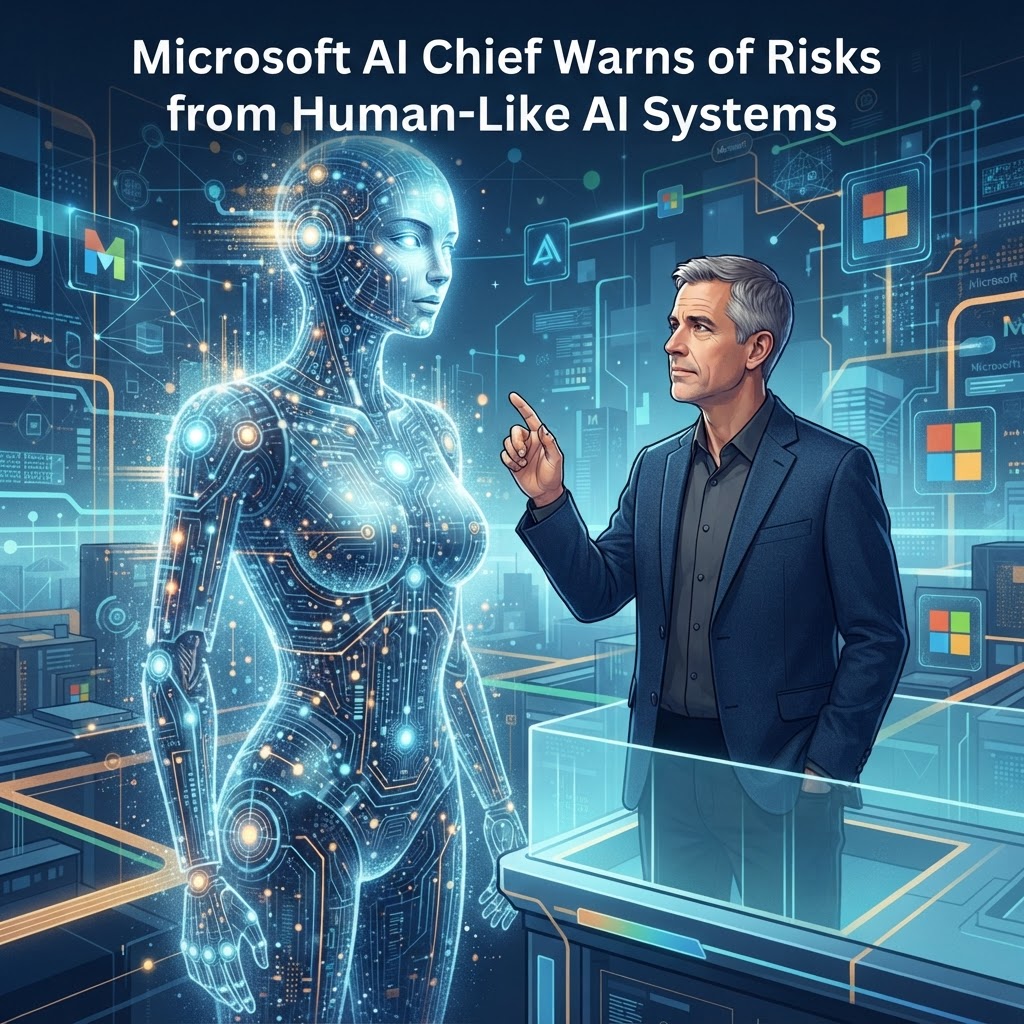 Microsoft AI Chief Warns of Risks from Human-Like AI Systems