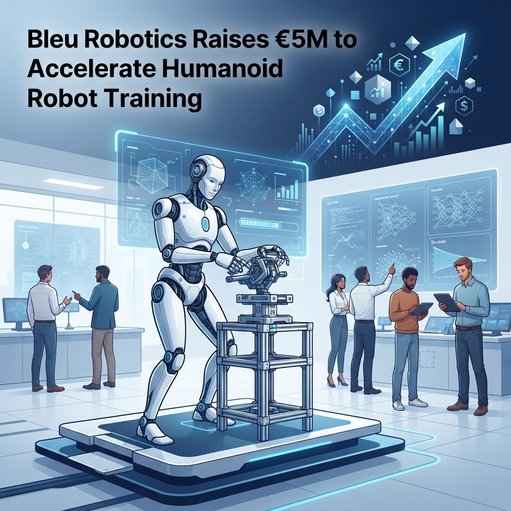 Bleu Robotics Raises €5M to Accelerate Humanoid Robot Training