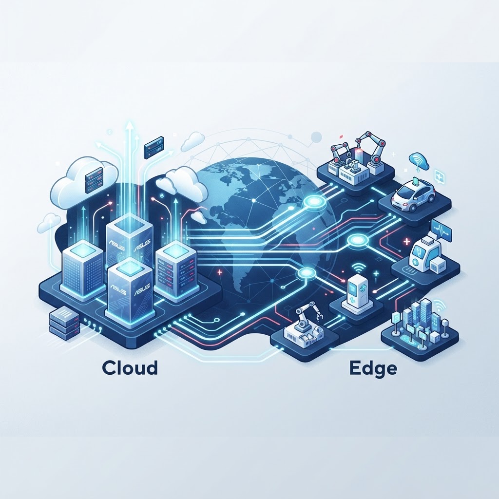 ASUS Expands AI Infrastructure Ecosystem from Cloud to Edge