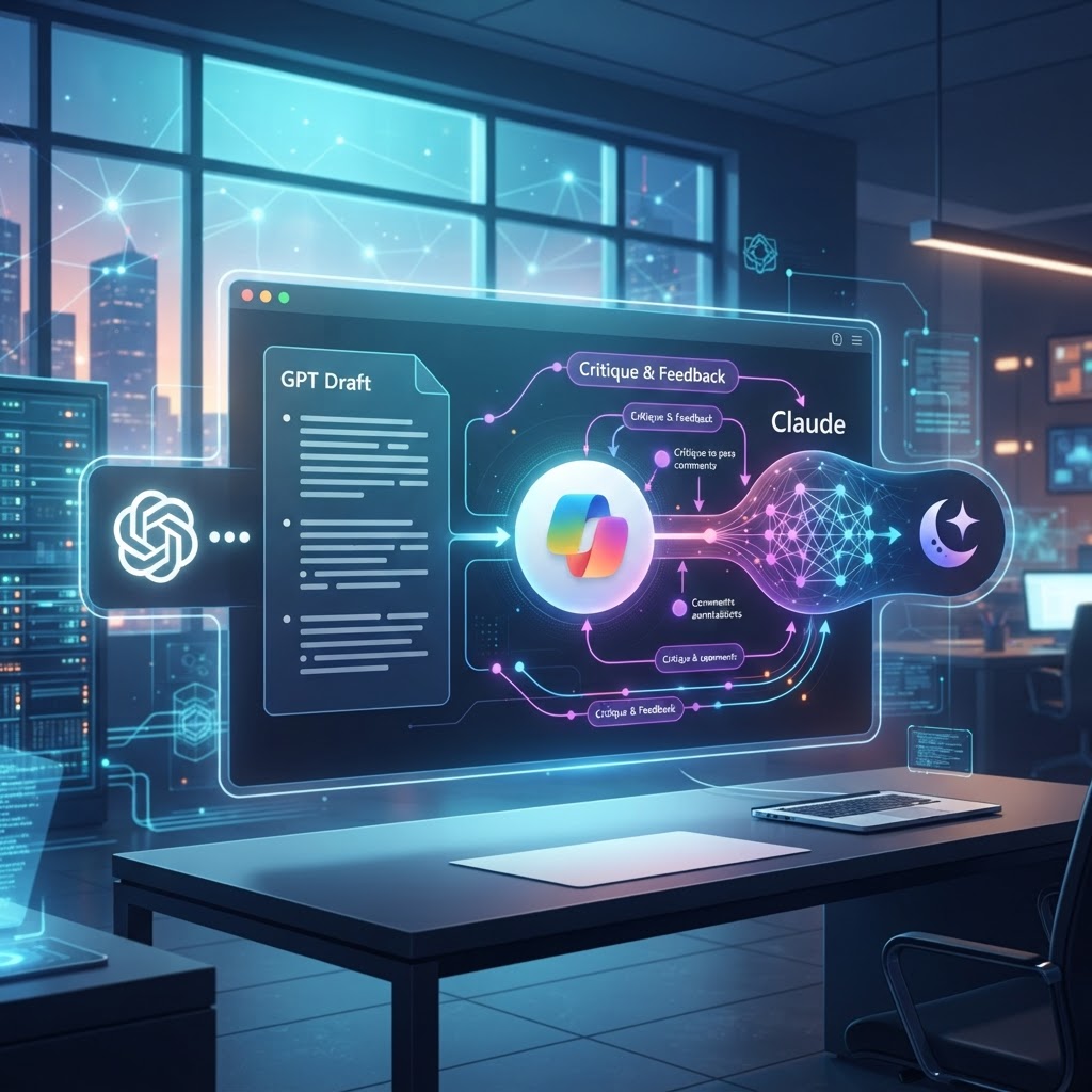 Microsoft Copilot Integrates Claude to Critique OpenAI GPT Drafts