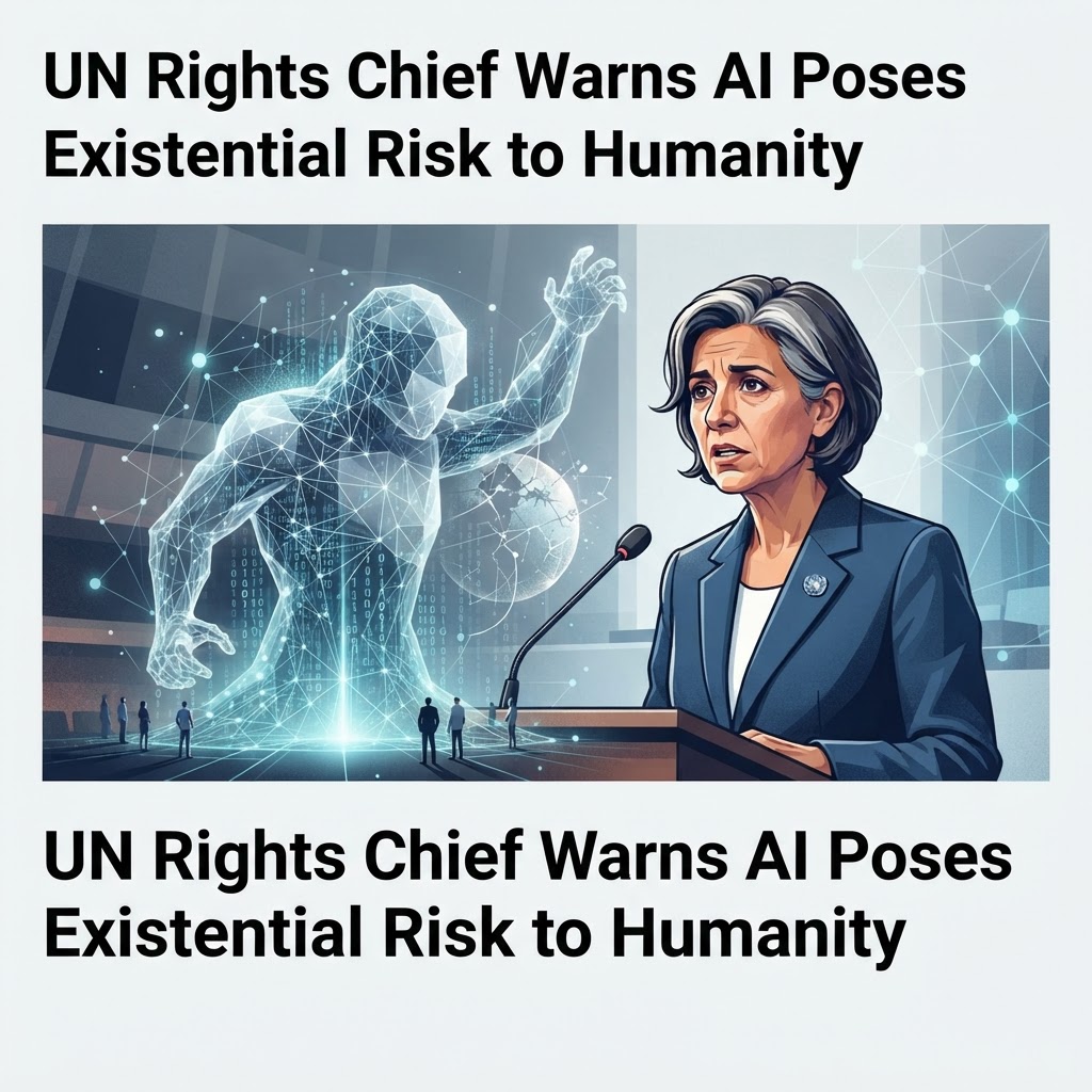 UN Rights Chief Warns AI Poses Existential Risk to Humanity