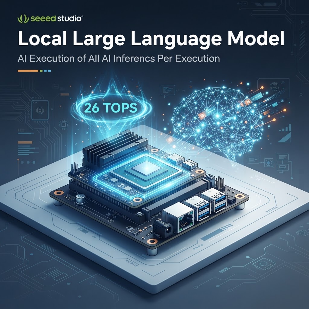 Seeed Studio Module Enables Local LLM Execution at 26 TOPS