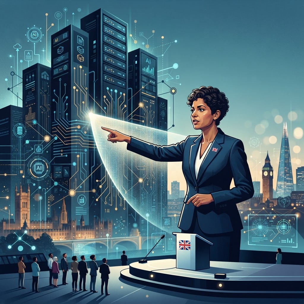 UK AI Minister Warns Against Tech Oligarchy Control