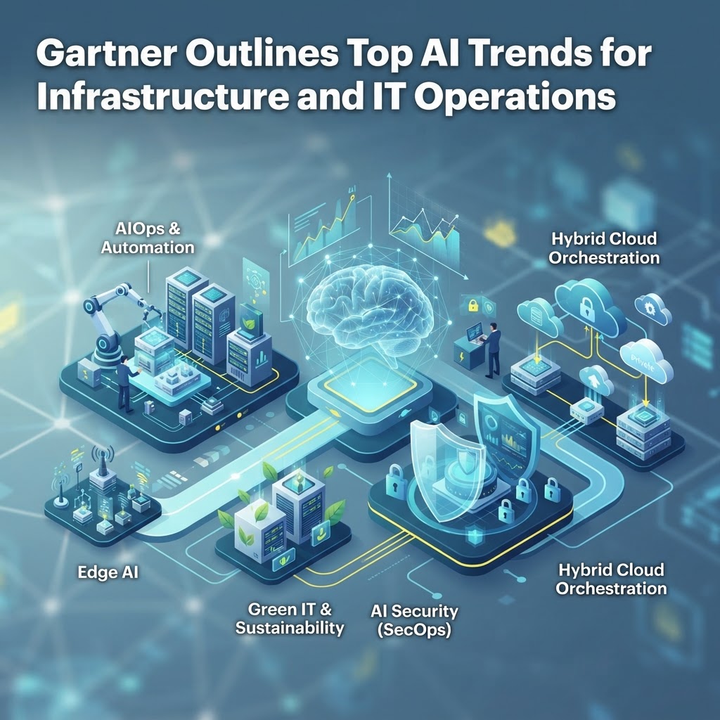 Gartner Outlines Top AI Trends for Infrastructure and IT Operations