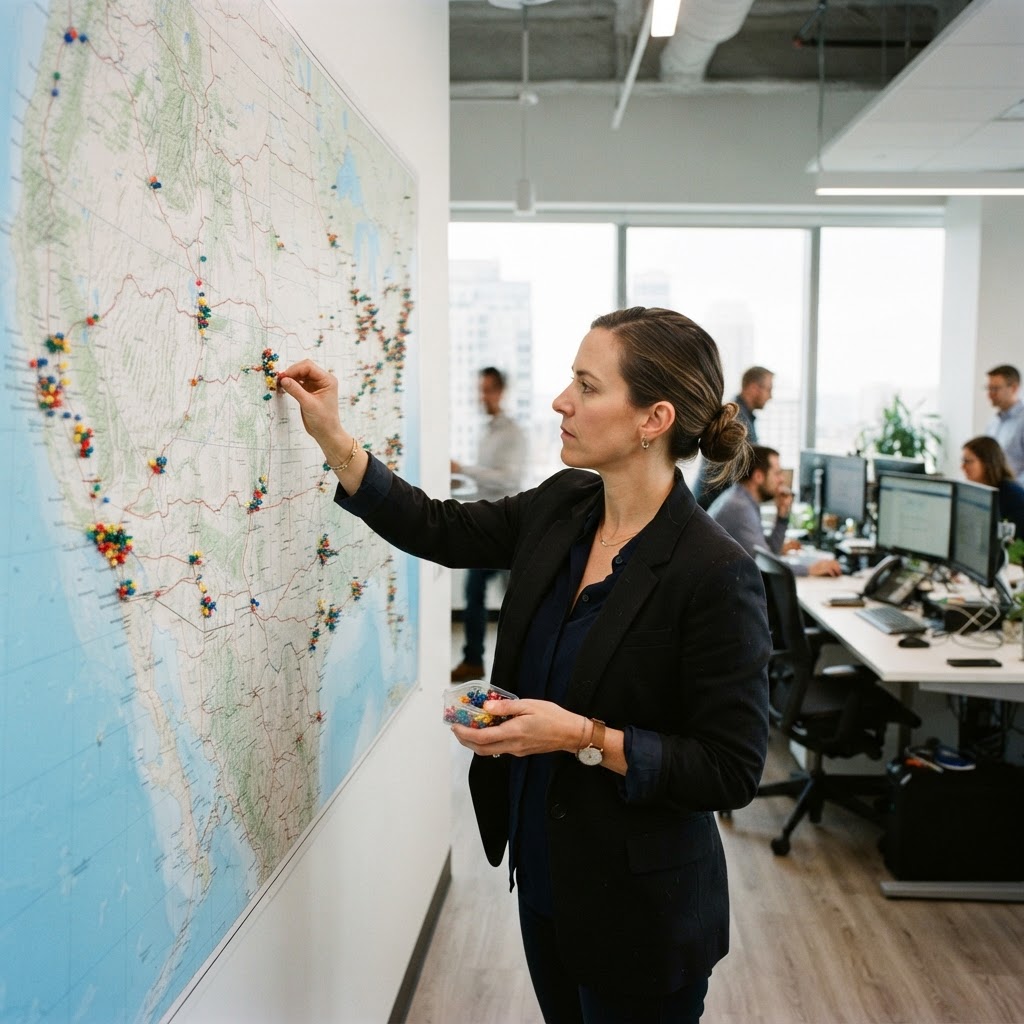 How Top Companies House Big Teams Across the Country