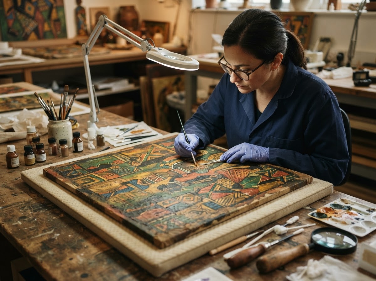 Art restoration