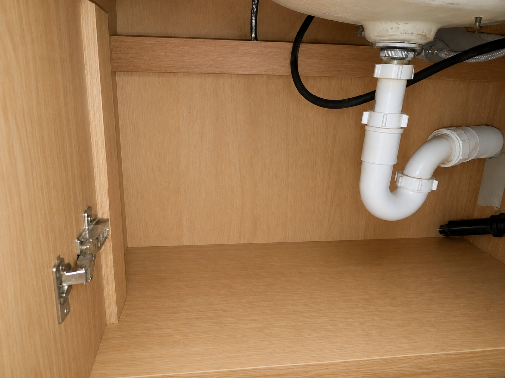 After - Kitchen Cabinet Mold Treatment