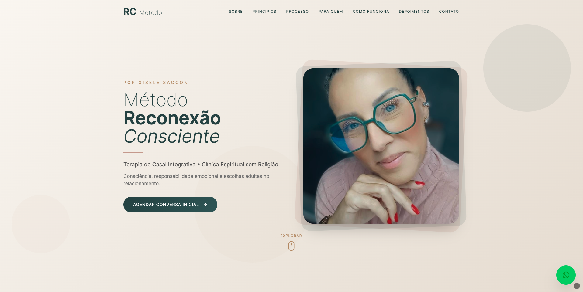 Psicologa template preview