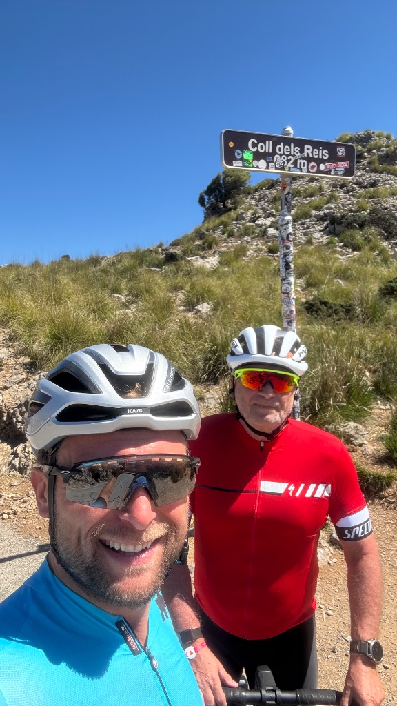 Riding through Mallorca