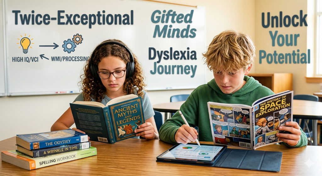 Understanding the 2e Student: When Giftedness and Dyslexia Meet