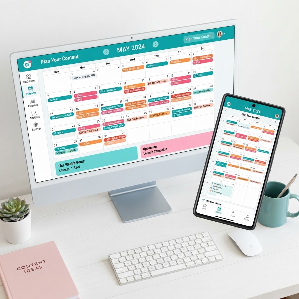 #4: El Calendario de Contenido Done-For-You de Xena