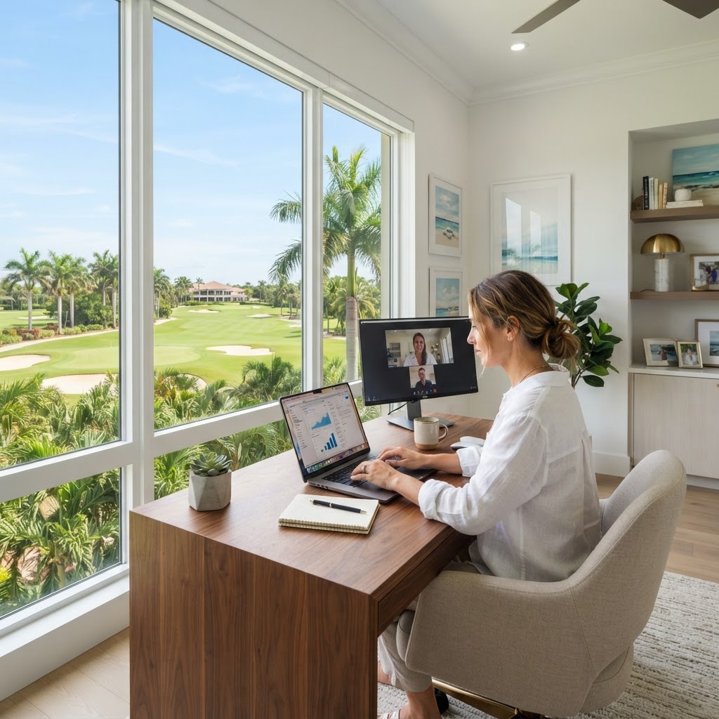 Corporate and Remote-Work Stays in Naples: A Luxury Home Base for 30+ Nights
