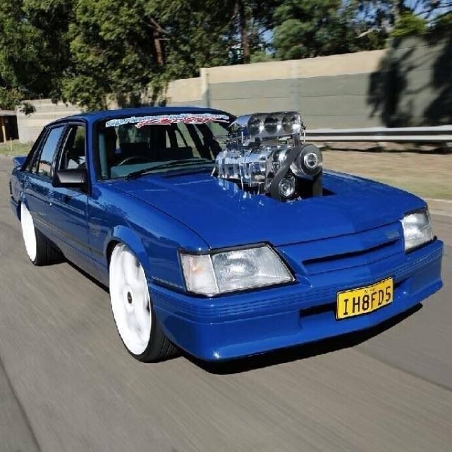 Original Blue Holden Commodore