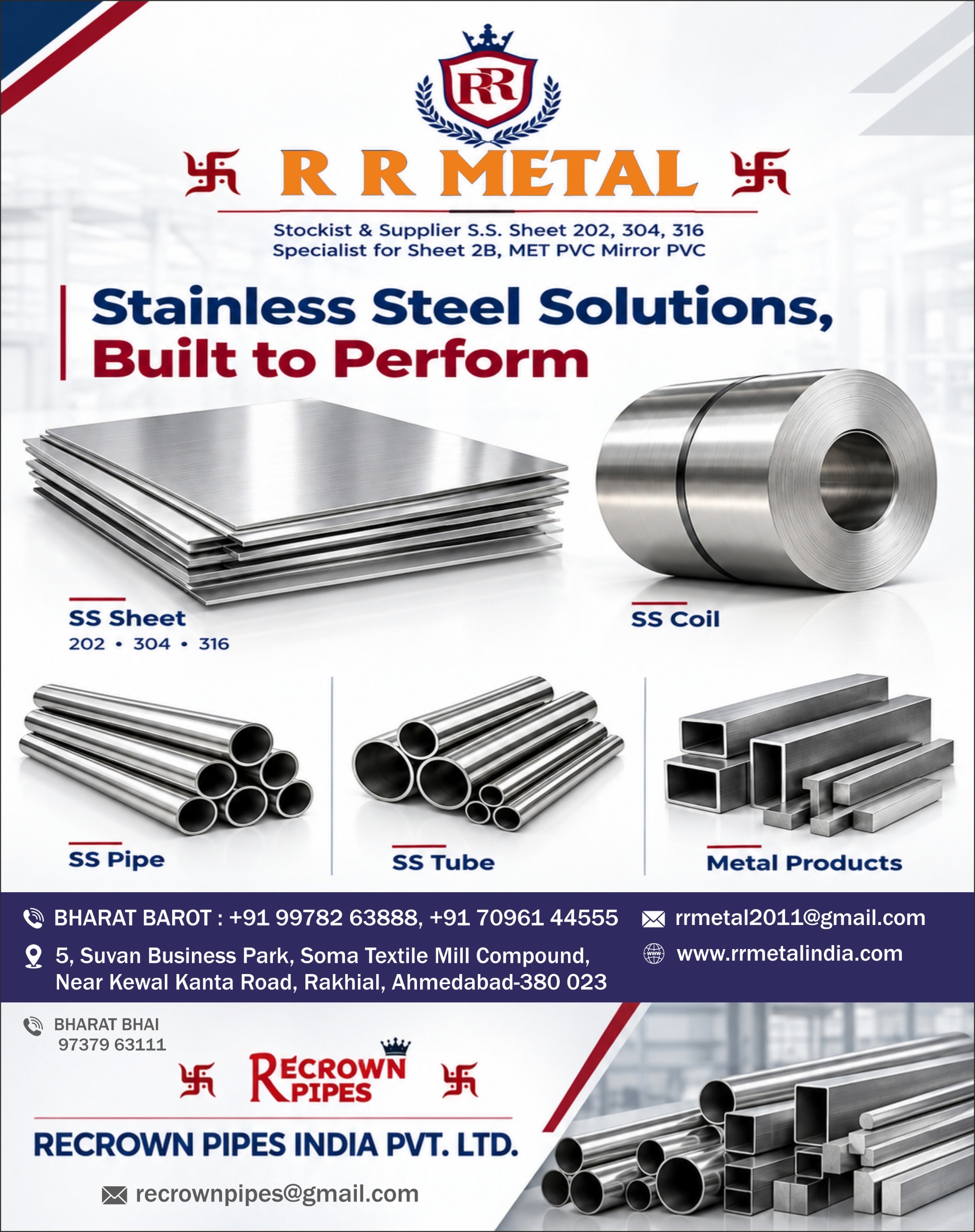 R R Metal - Stainless Steel Solutions