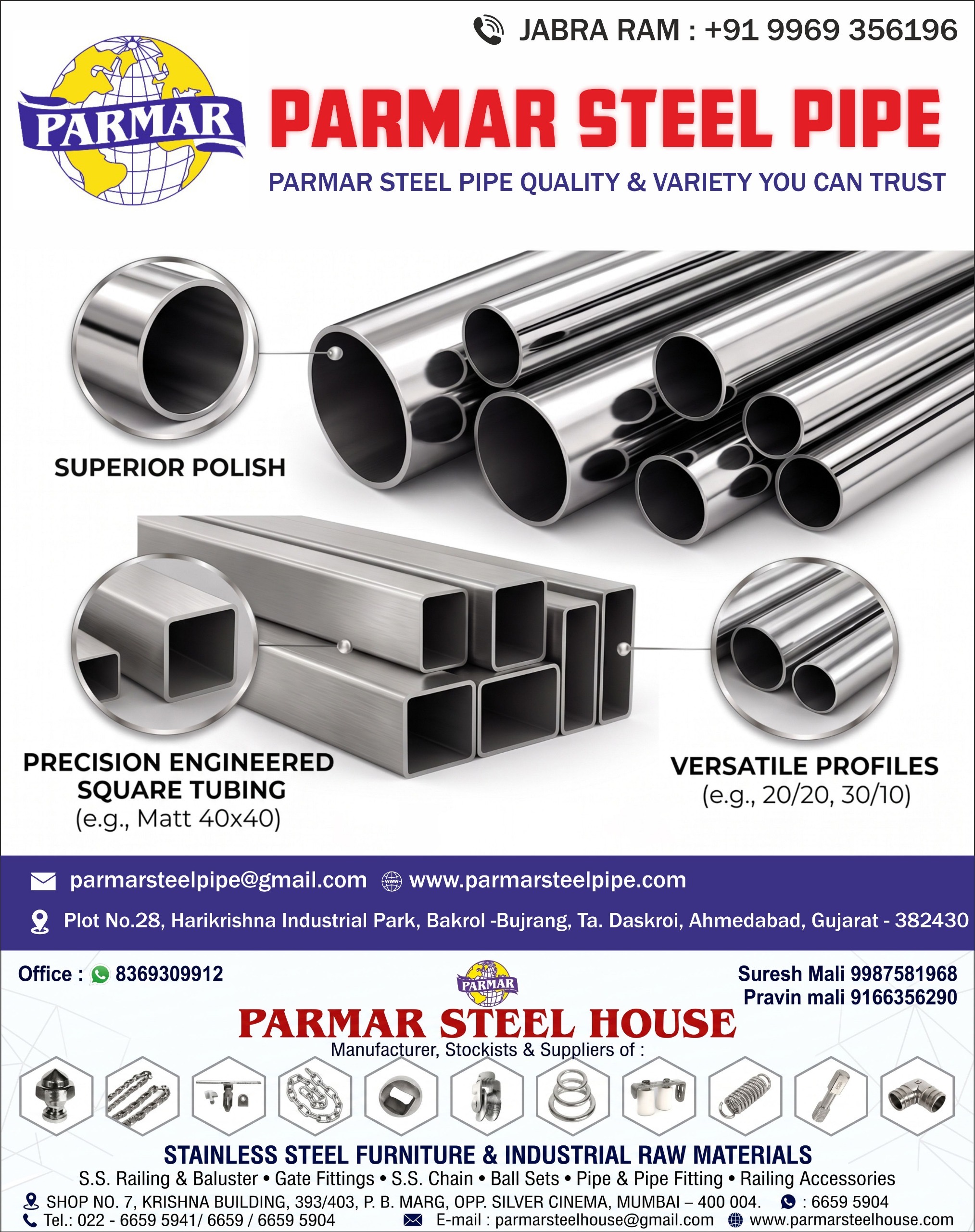 Parmar Steel Pipe - Steel Solutions