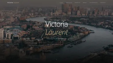 VICTORIA LAURENT template preview