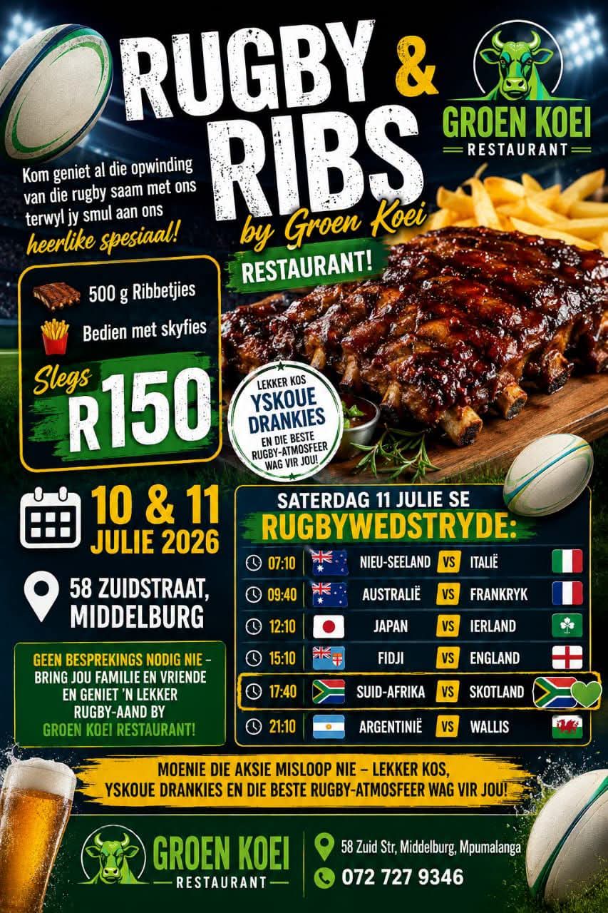 RUGBY & RIBS 