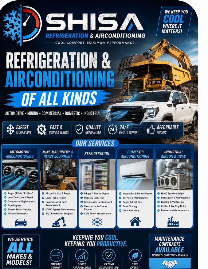 Shisa Aircon Middelburg