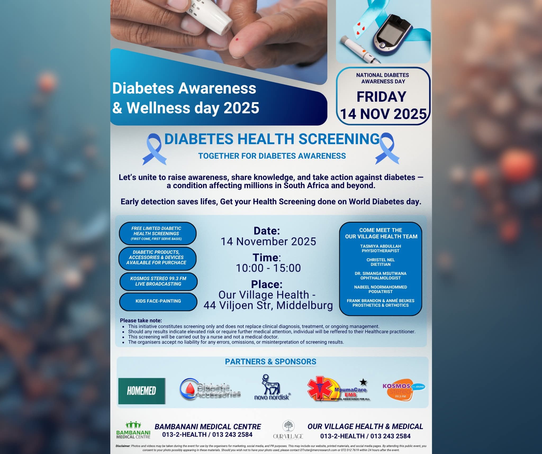 World Diabetes Day (Awareness & Health day)