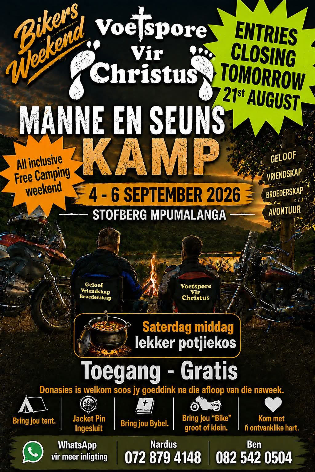 Manne & Seuns Kamp