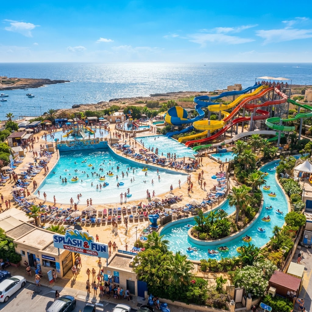 Splash & Fun Water Park - Baħar iċ-Ċagħaq, Malta, Malta