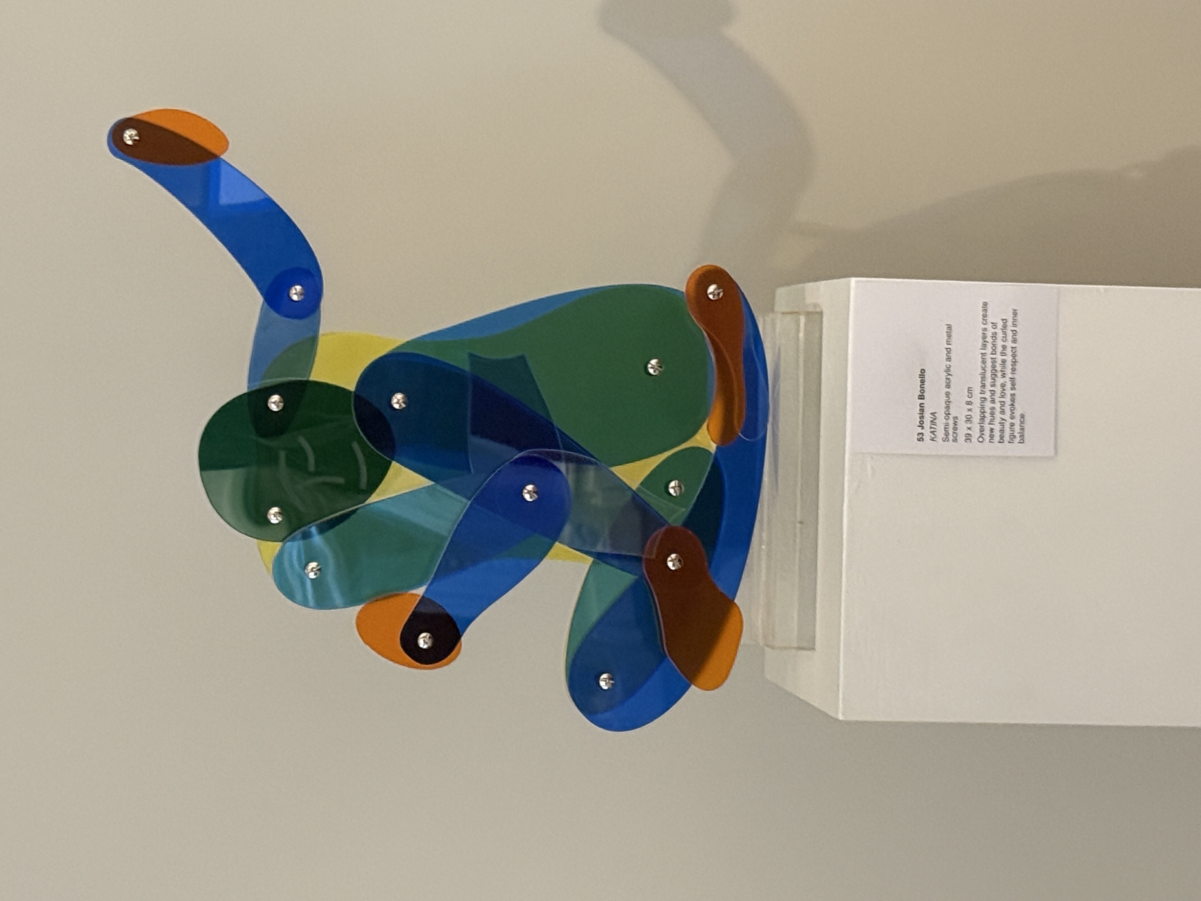 Josian Bonello — Katina, mixed media sculpture. KIND | STRANGE | BEAUTIFUL exhibition, Malta Society of Arts, Palazzo de La Salle, Valletta