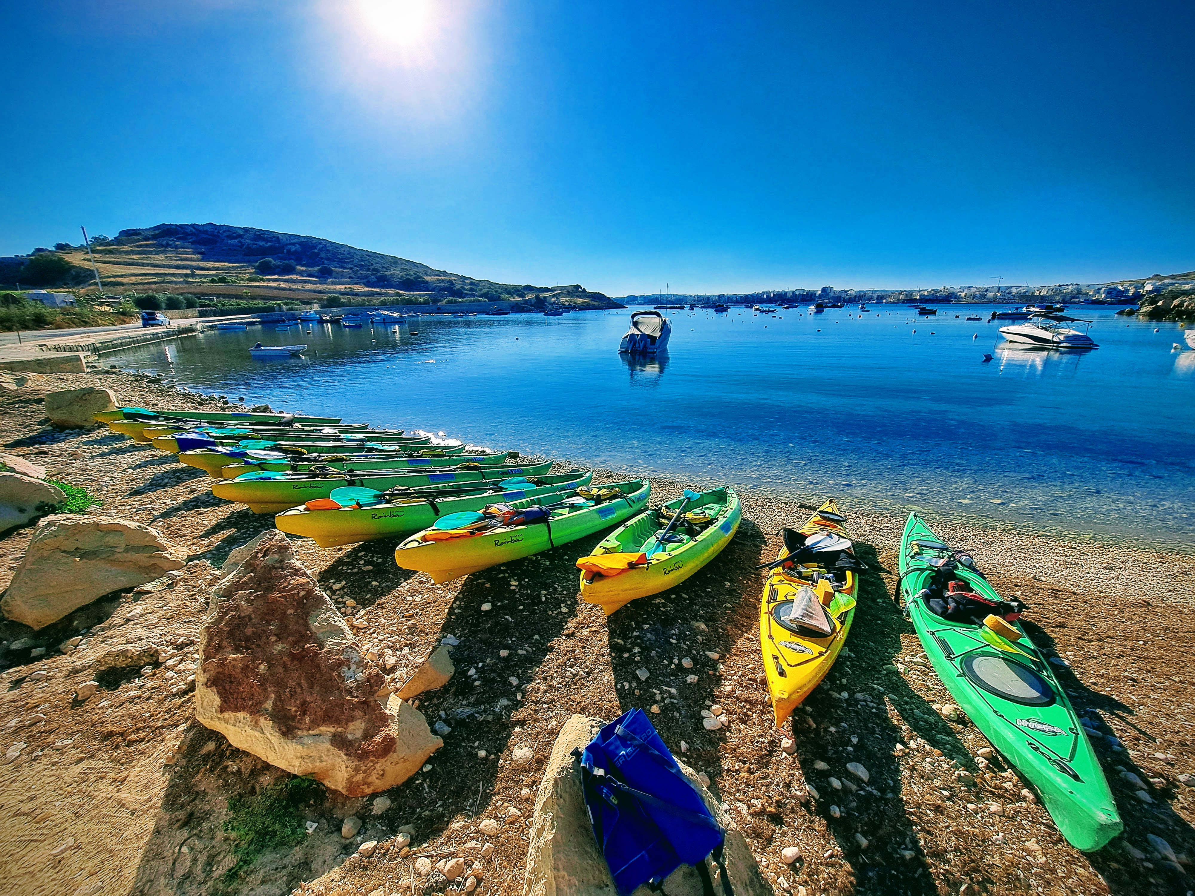 GOAK kayak fleet