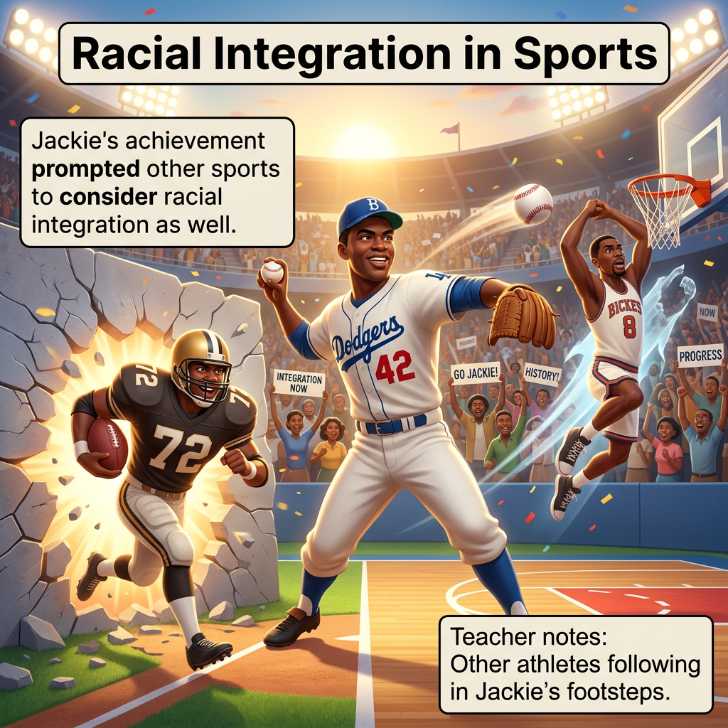 Breaking Barriers: The Legacy of Jackie Robinson Slide 5