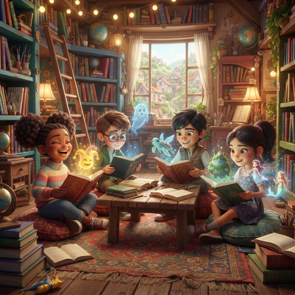 Books illustration