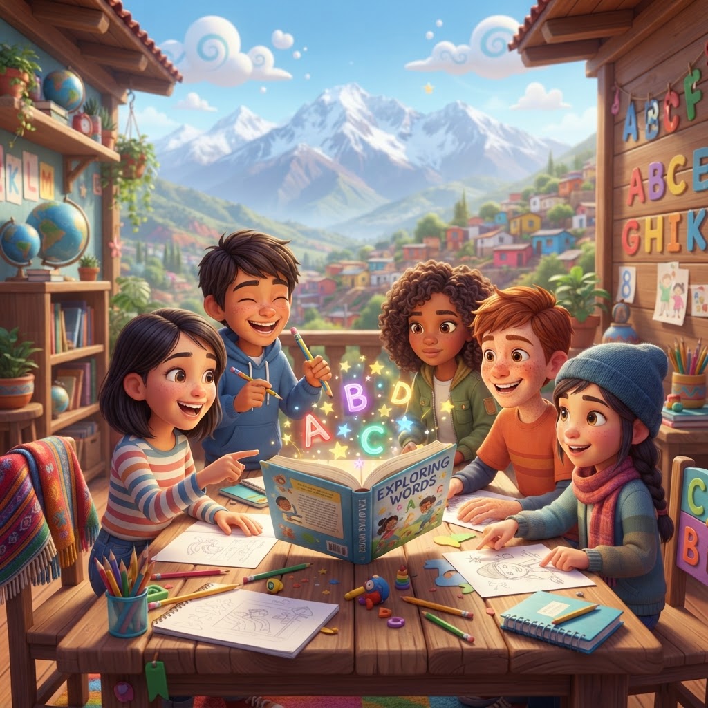 English Fun in Chile: Cartoons, Treats, Music & More!