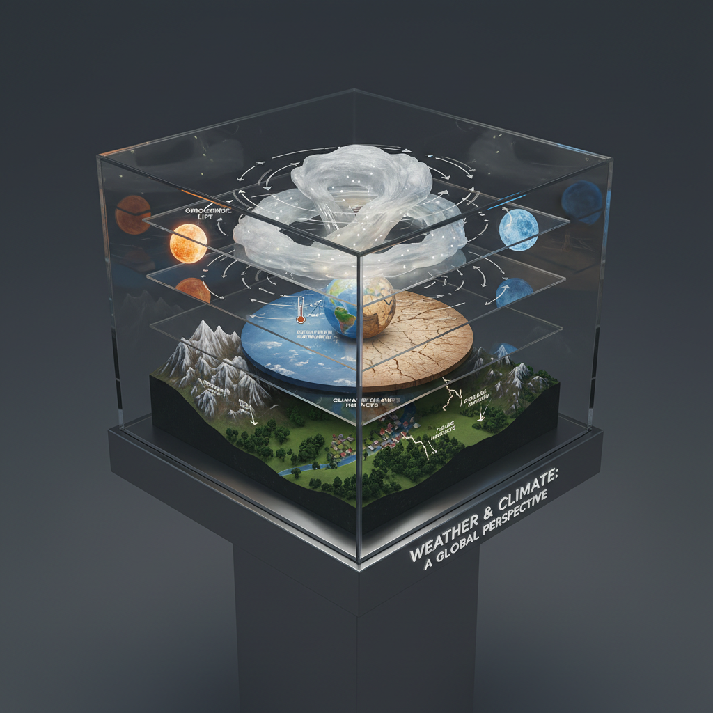 Diorama: weather and climate explanation (Age 14-17) - Var 3