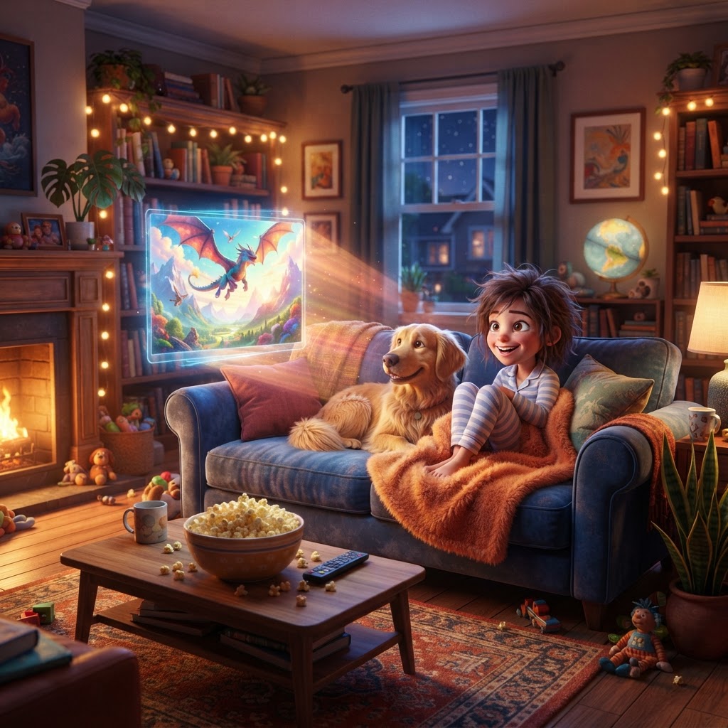 Music and streaming illustration