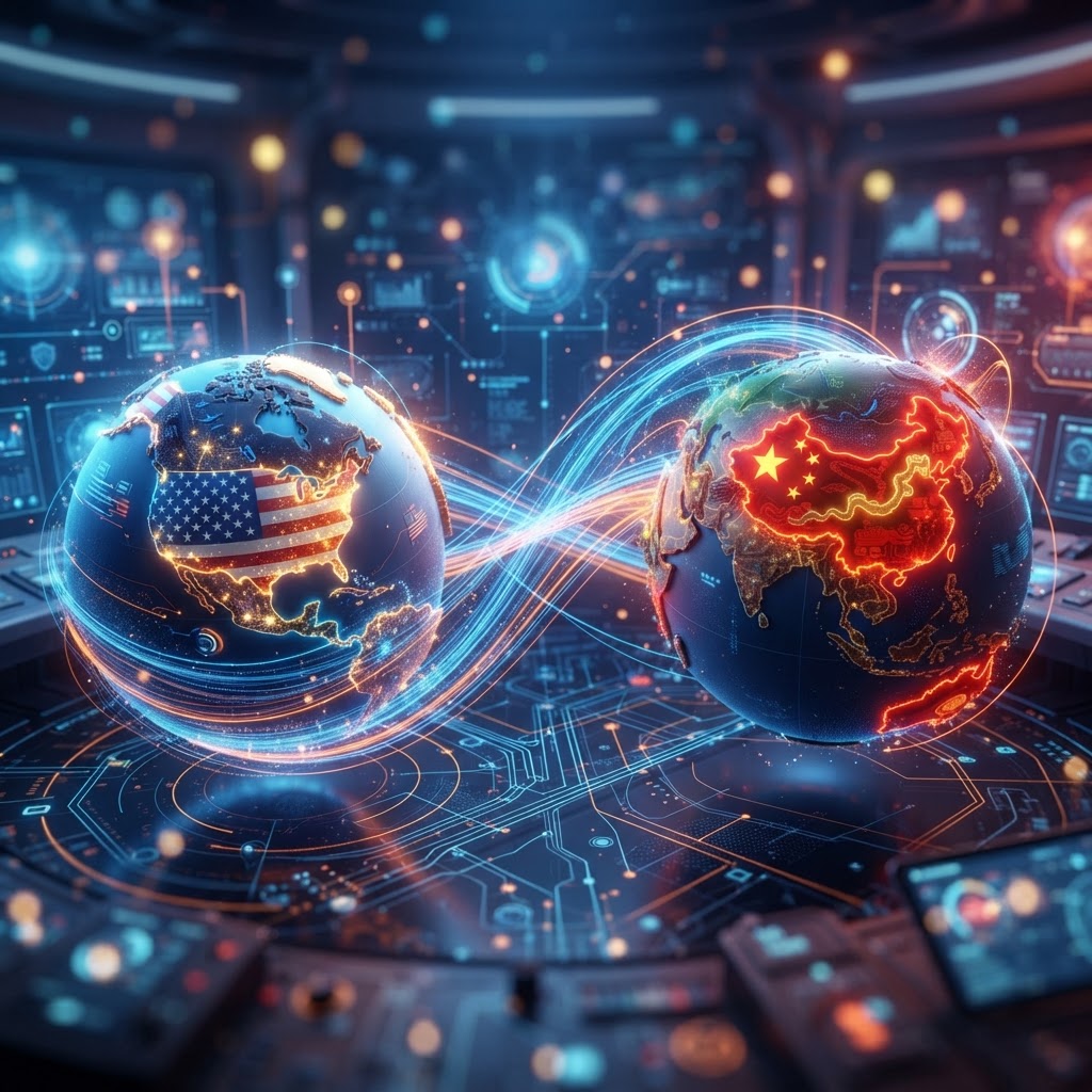World news illustration