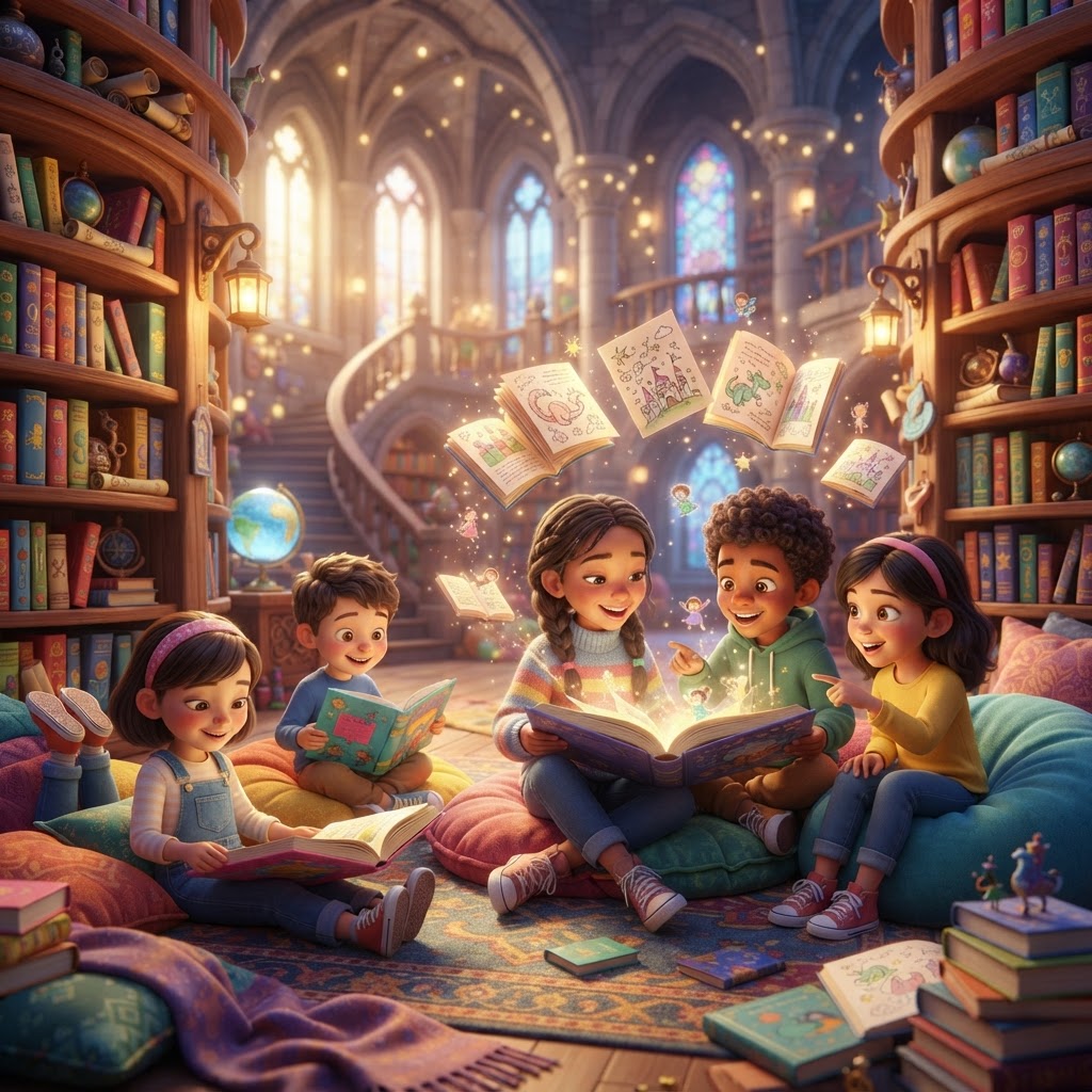 Books illustration