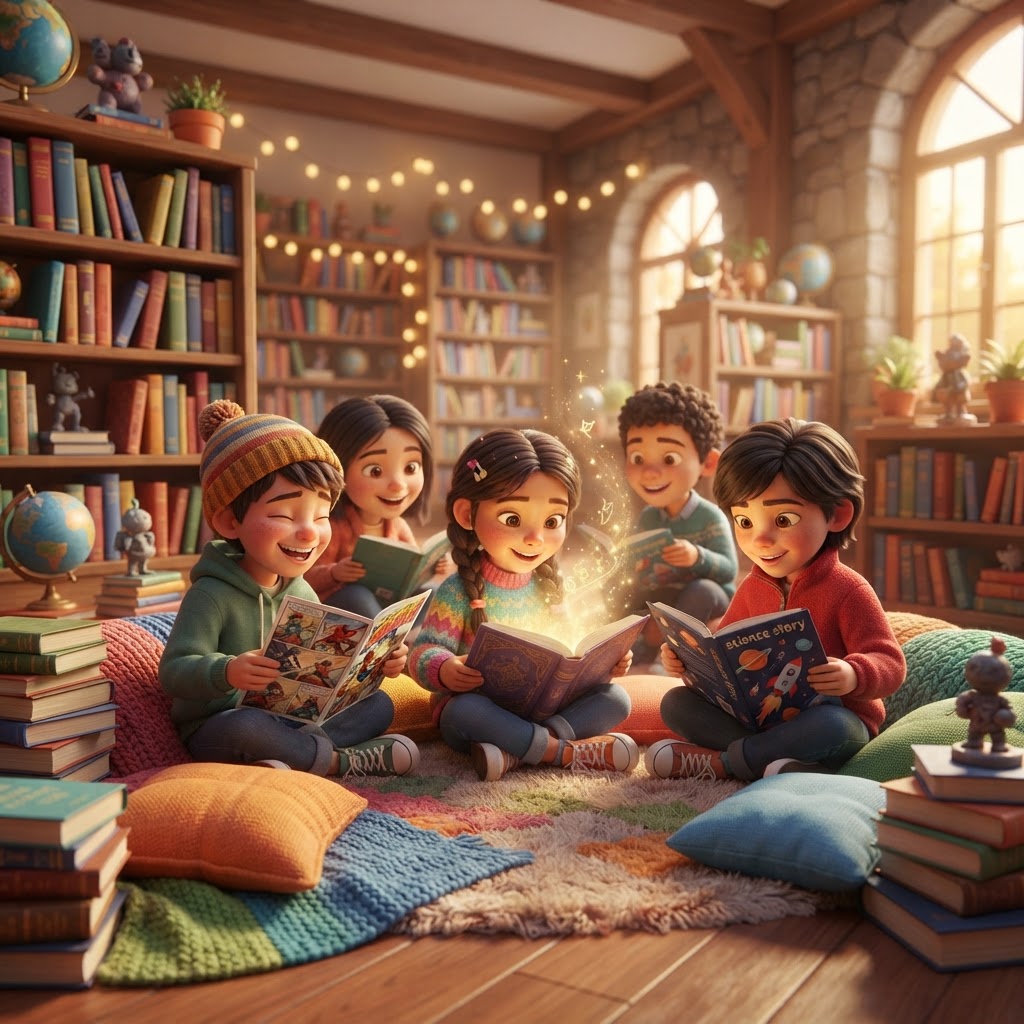 Books illustration