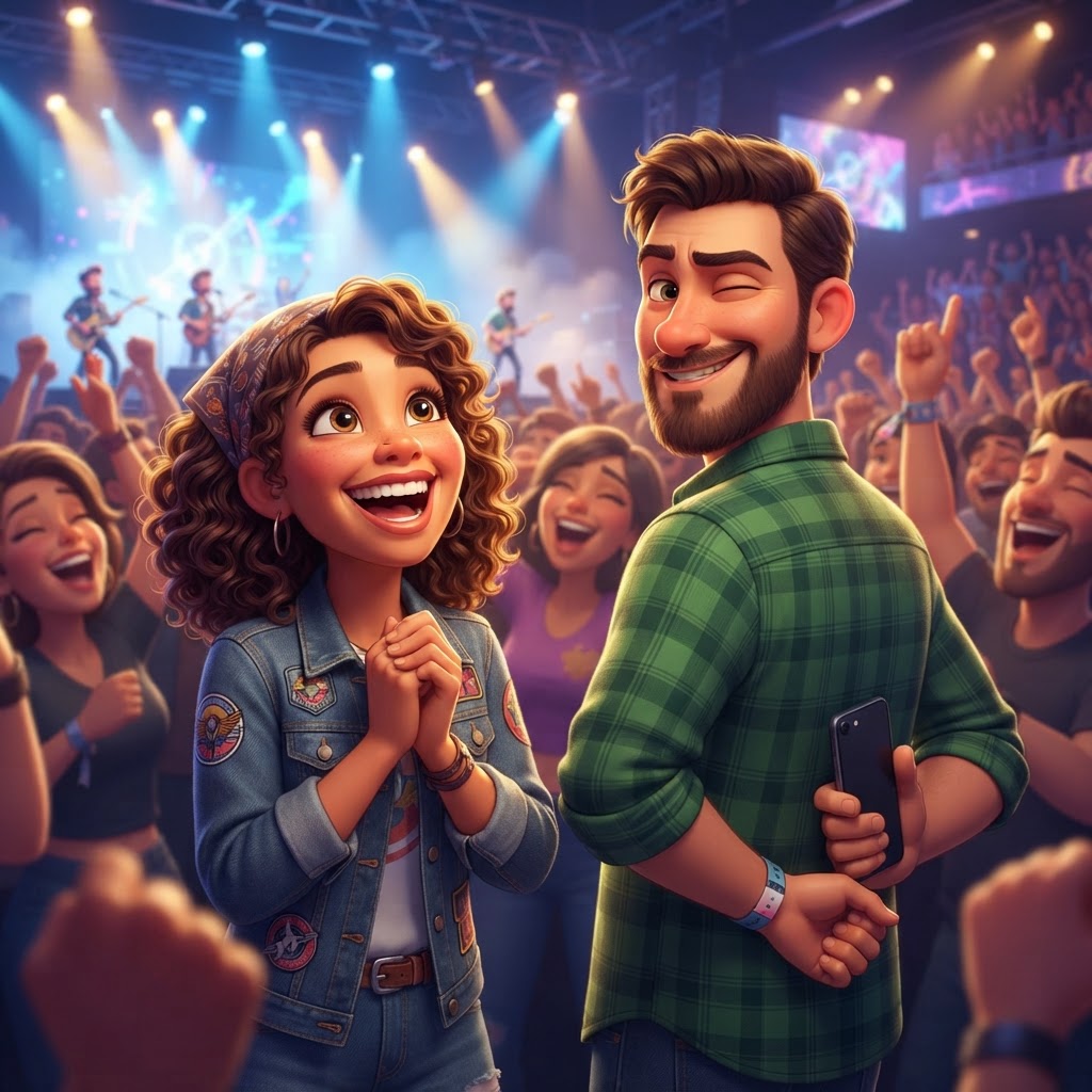 Music and streaming illustration