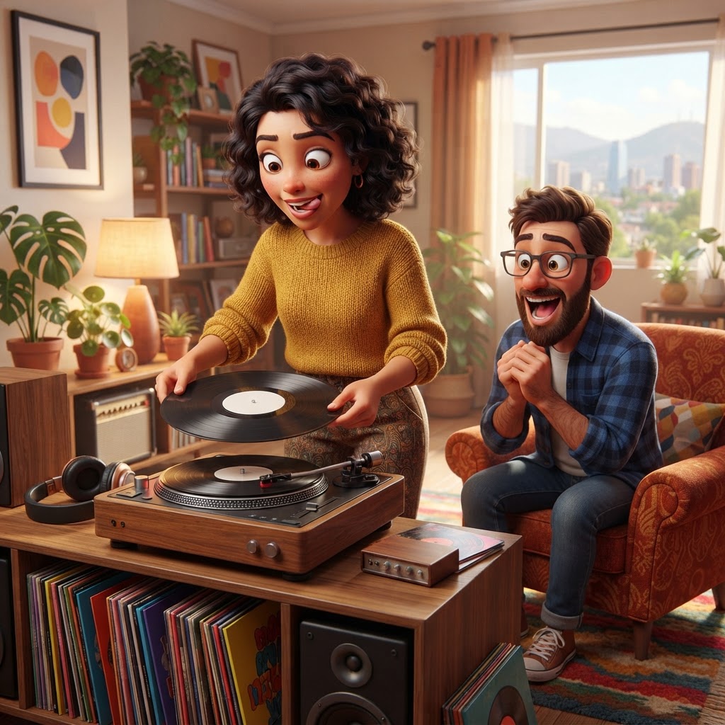 Music and streaming illustration