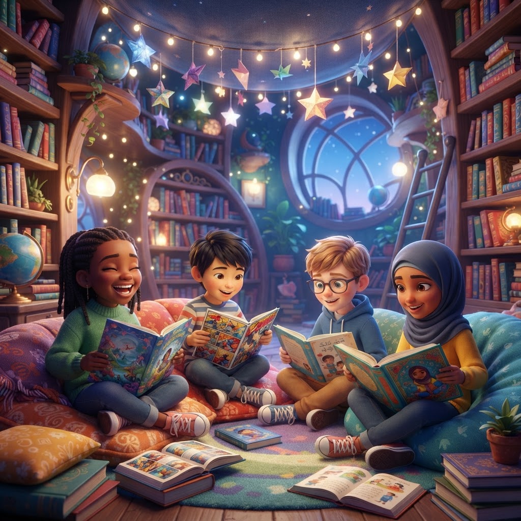 Books illustration
