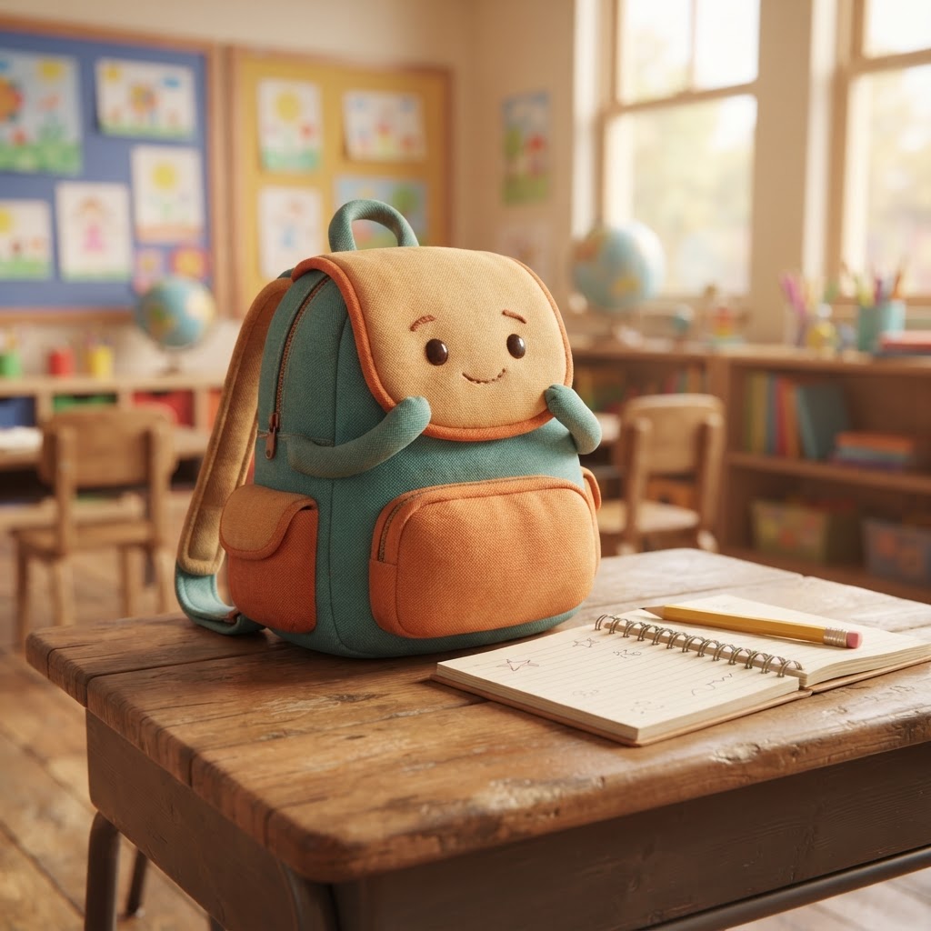 School vocabulary illustration