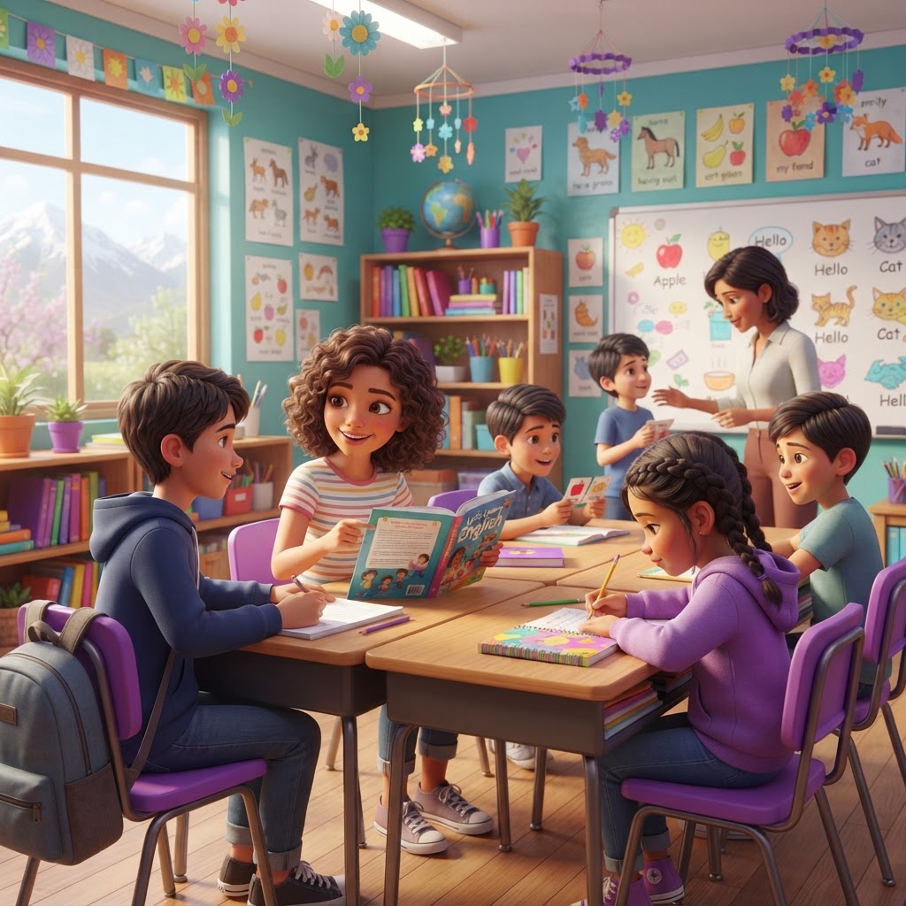 English Fun in Chile: Cartoons, Treats, Music, and More!