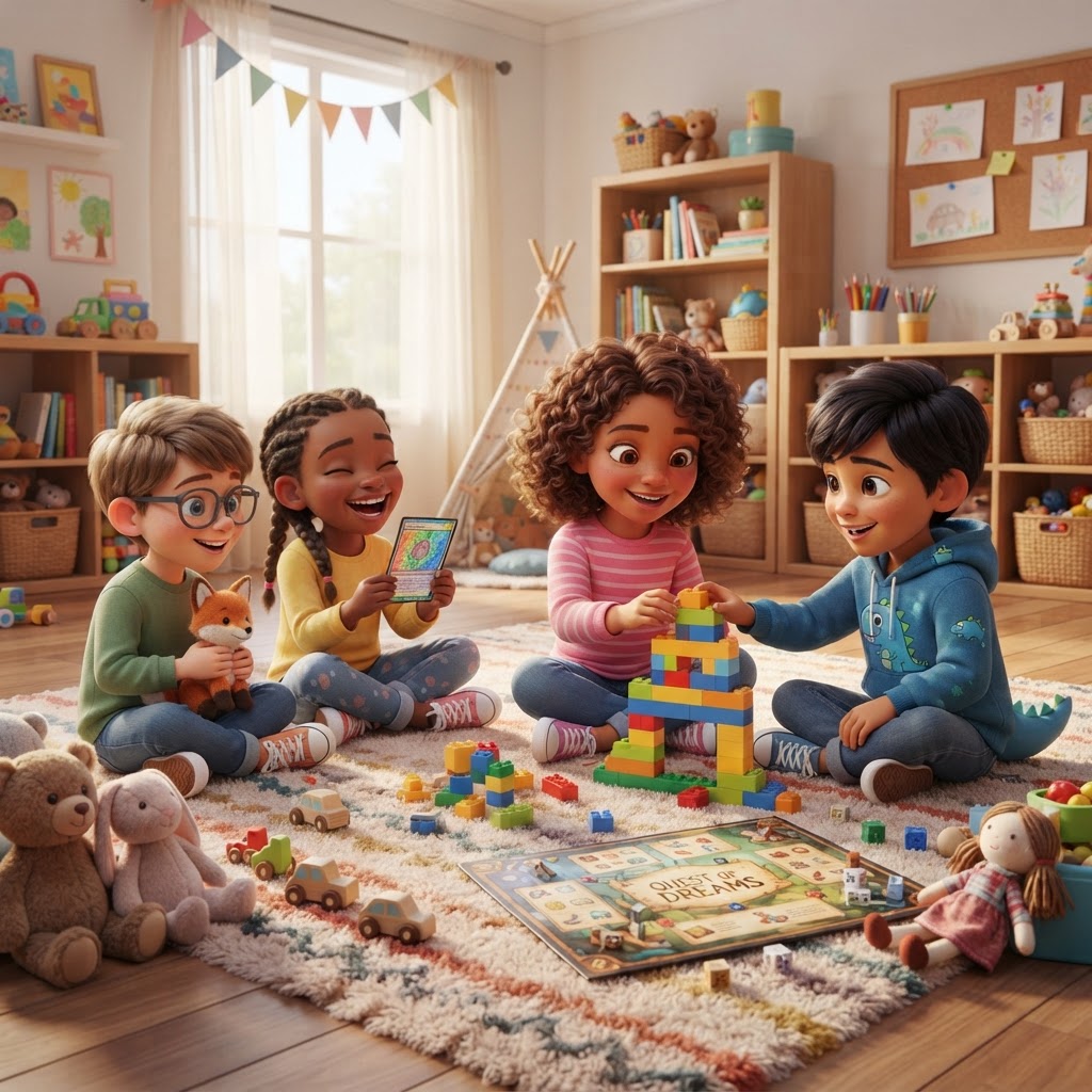 Toys illustration
