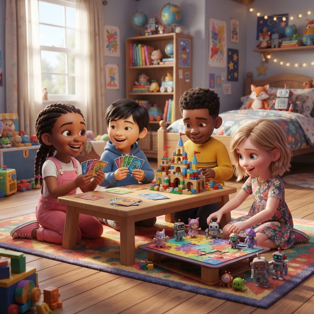 Toys illustration