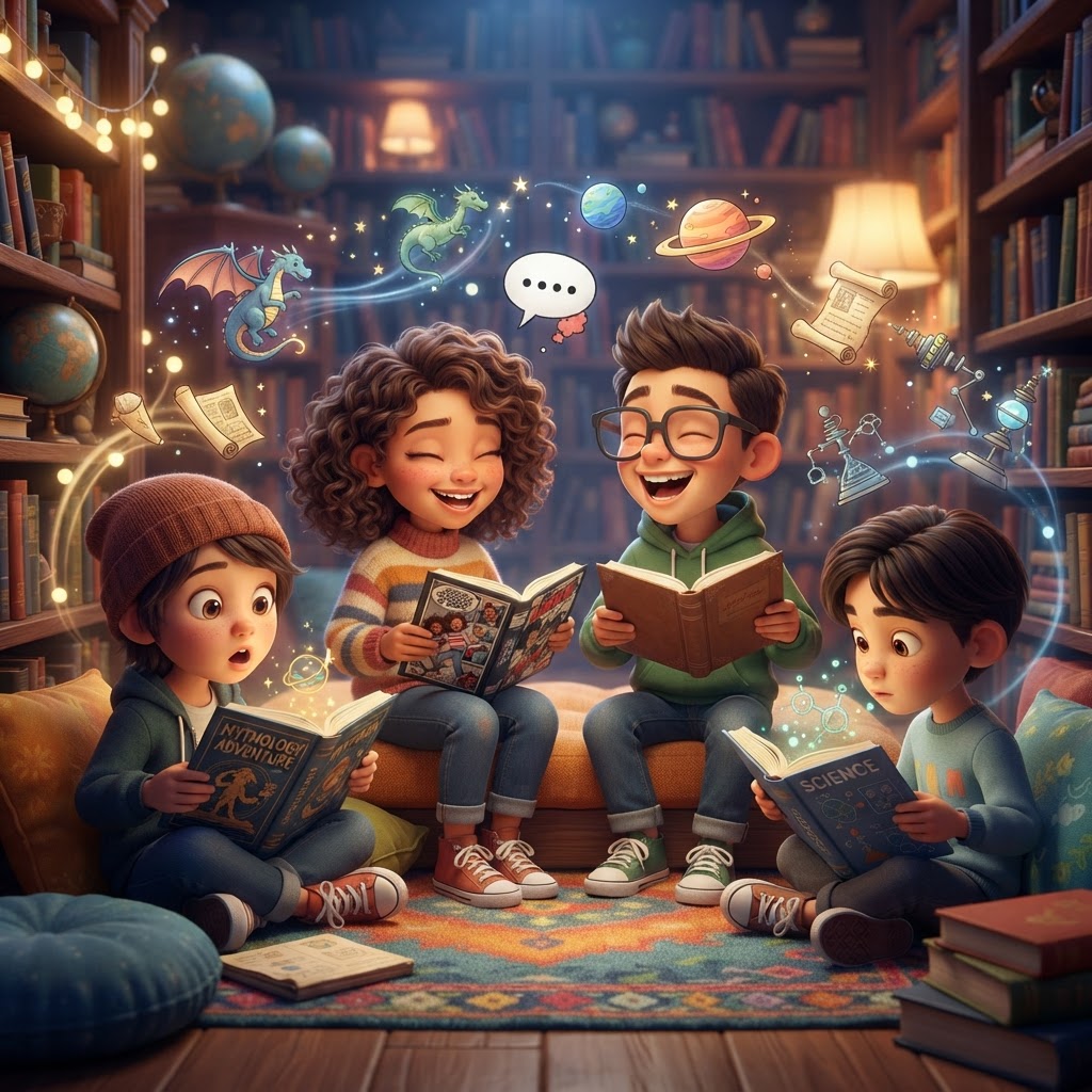 Books illustration
