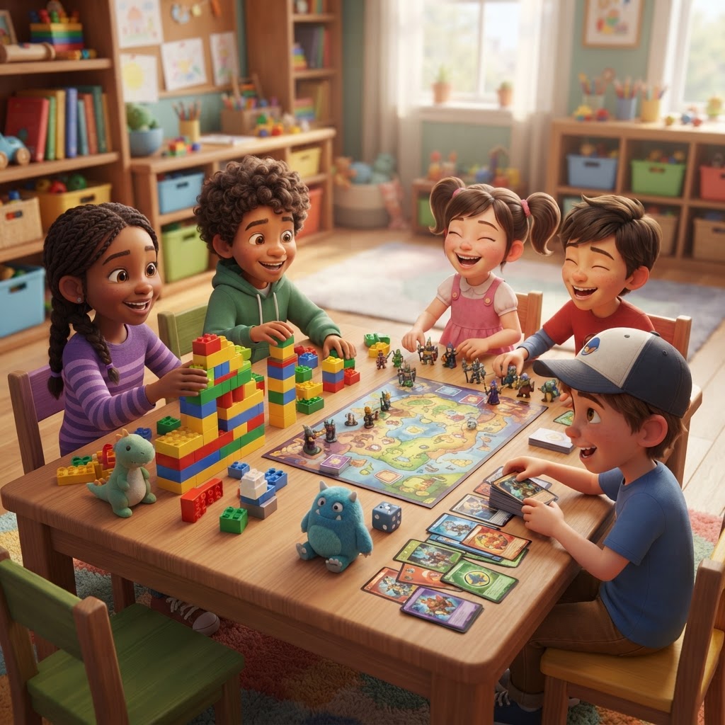 Toys illustration