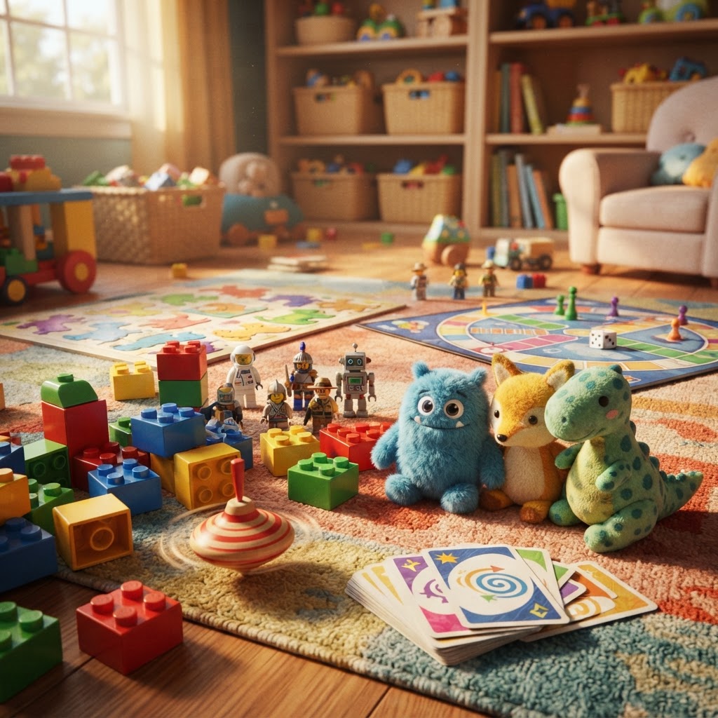 Toys illustration